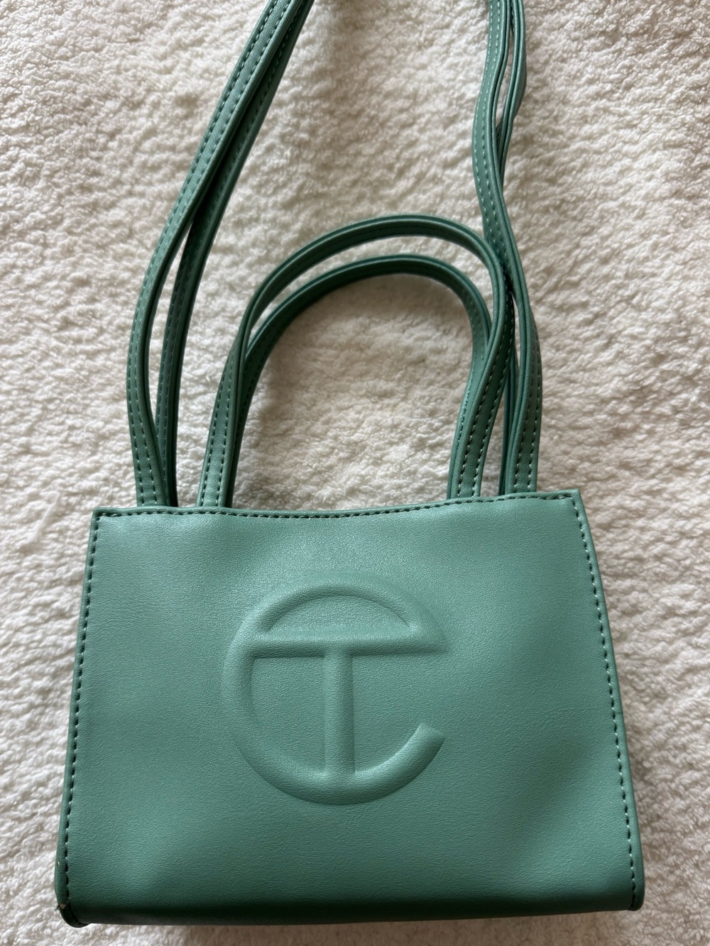 Telfar Small Shopping Bag (Sage)